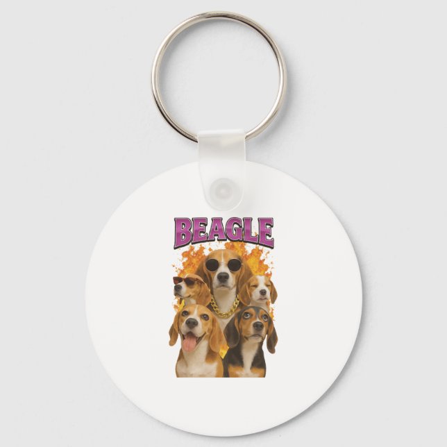 Porte-clés Beagle (Recto)