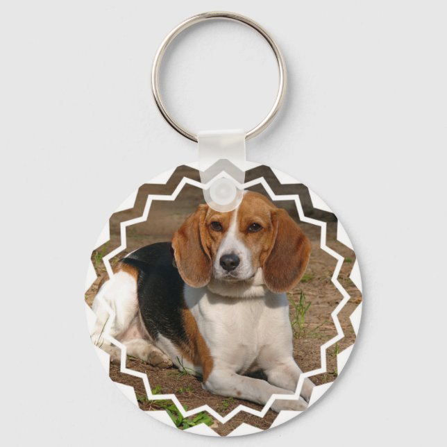 Porte-clés Beagle Hound Porte - clé (Recto)