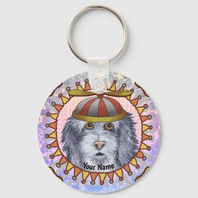 Porte-clés Beanie Sheep Dog (Recto)