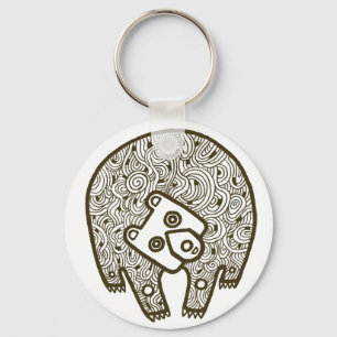 Porte-clés Bear Totem Keychain