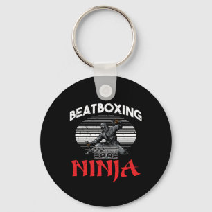 Porte-clés Beatboxer Ninja Beatboxer Rap Hiphop Music DJ Gif