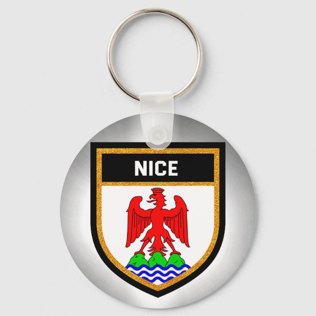 Porte-clés Beau drapeau (Recto)