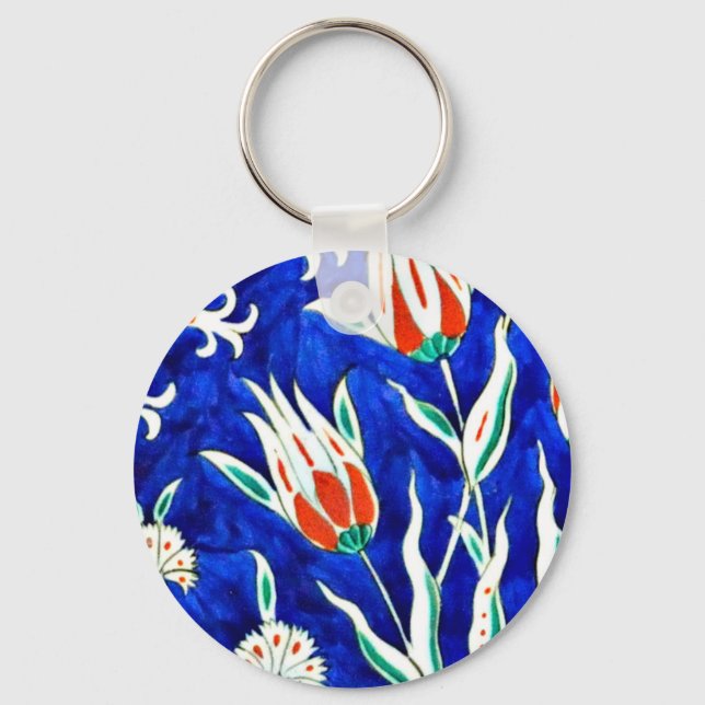 Porte-clés Beau jardin (tulipes) (Recto)