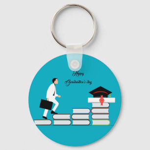 Porte-clés Beau Joyeux Joyeux jour de Graduations