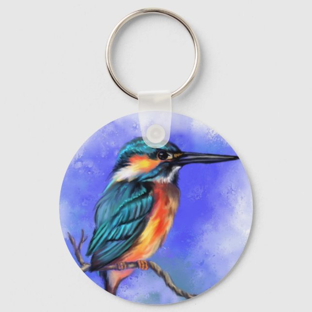 Porte-clés Beau Kingfisher Porte - clés (Recto)