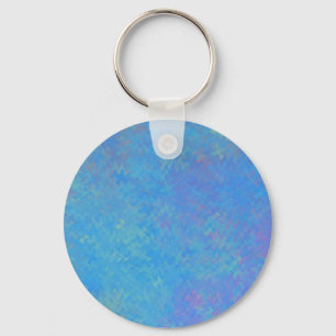 Porte-clés Beau papier bleu marbré