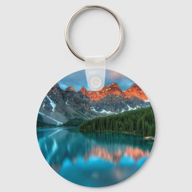 Porte-clés Beau Porte - clé Paysage (Recto)