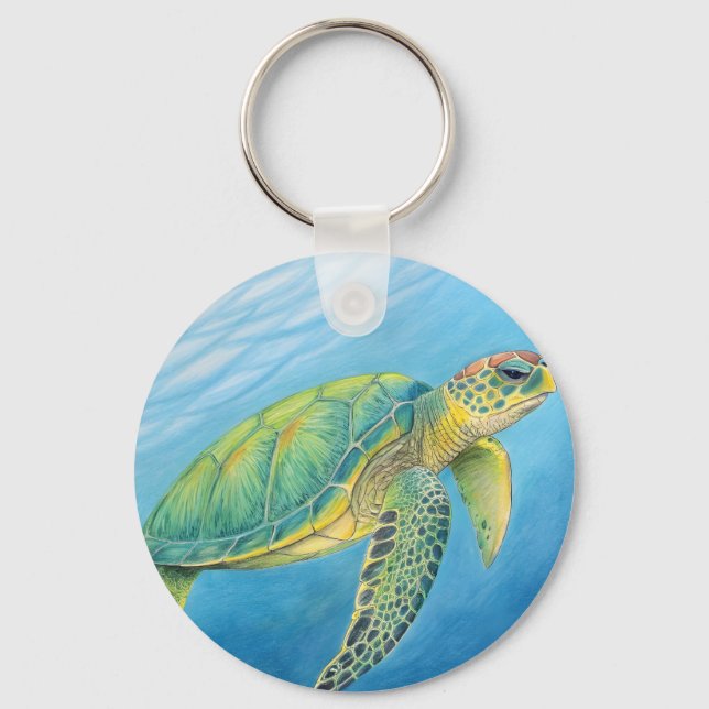 Porte-clés Beauté de la tortue (Recto)