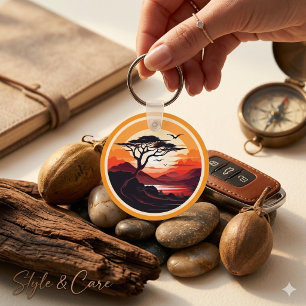 Porte-clés Beauté naturelle - Parfait pour les amoureux de la