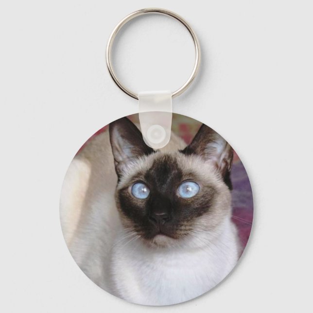 PORTE-CLÉS BEAUTÉ SIAMOISE (Recto)