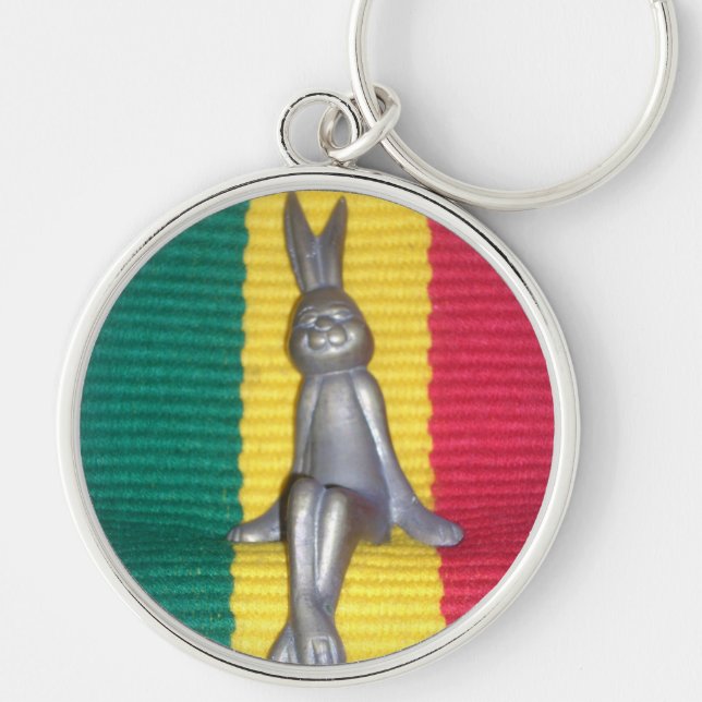 Porte-clés Beautiful amazing Rabbit Kingston Jamaica  (Devant)