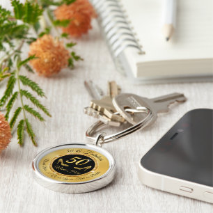 Porte-clés Beautiful Personalised 50th Birthday Gifts for Her