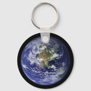 Porte-clés Beautiful Planet Earth Key Chain