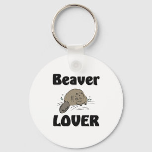 Porte-clés Beaver Lover