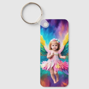 Porte-clés Bébé Bébé Ange ailes Art-38424