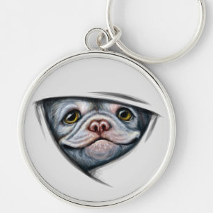 Porte-clés Bébé Bouledogue 