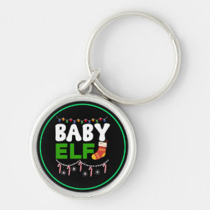Porte-clés Bébé Elfe Noël Conception de vacances-84608