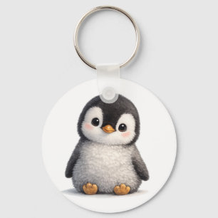 Porte-clés Bébé Manchot Mignon – Design Doux et Adorable