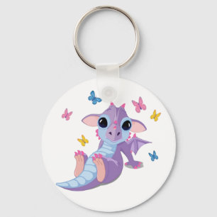 Porte-clés Bébé mignon Dragon