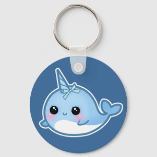 Porte-clés Bébé mignon narwhal