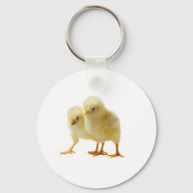 Porte-clés Bébé mignon Porte - clé de poulet (Recto)