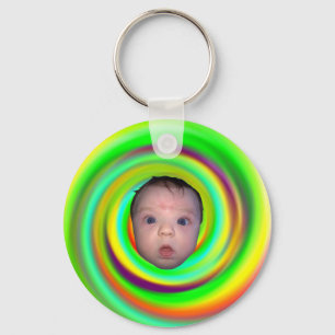 Porte-clés Bébé psychédélique