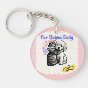 Porte-clés Bébés Fourrure – Cadeau adorable pour a