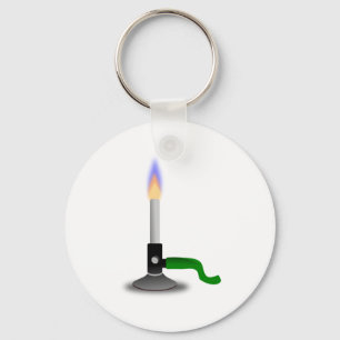 Porte-clés Bec Bunsen de la Science et de chimie