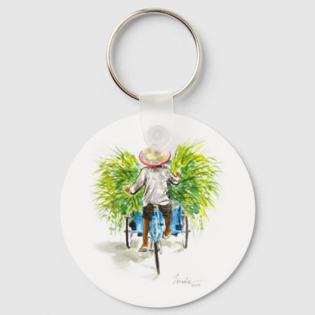 Porte-clés Becak (Recto)