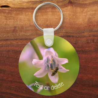 Porte-clés Bee On Bluebell