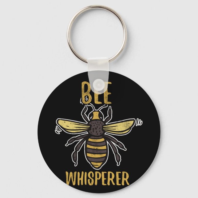 Porte-clés Bee Whisperer Beekeeper Honey Pollen (Recto)