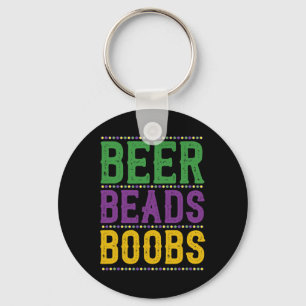 Porte-clés Beer Beads Parade du Carnaval des seins Cadeau Fun