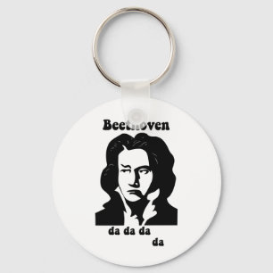 Porte-clés Beethoven drôle