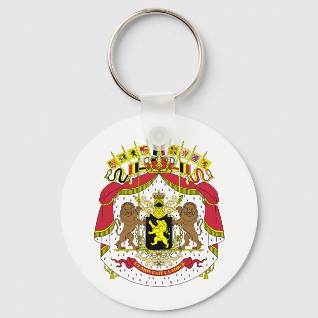 Porte-clés Belgique BE (Recto)