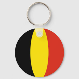 Porte-clés Belgique Porte - clé du drapeau Fisheye