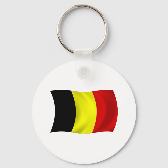 Porte-clés Belgium Flag Keychain (Recto)