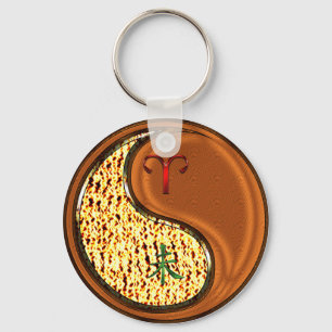 Porte-clés Bélier et chèvre