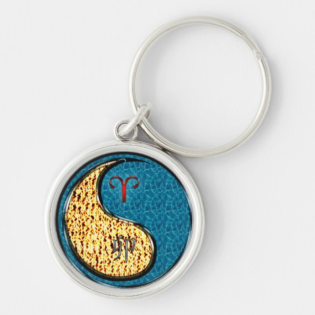 Porte-clés Bélier et Rabbit d'eau (Devant)