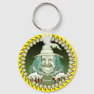 Porte-clés Bella Witch Face porte - clés