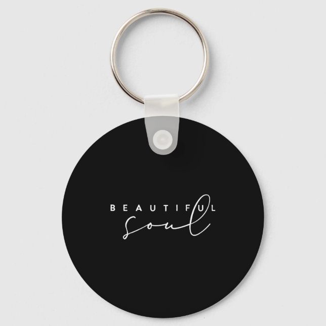 Porte-clés Belle Âme - Motivation et Inspiration  (Recto)