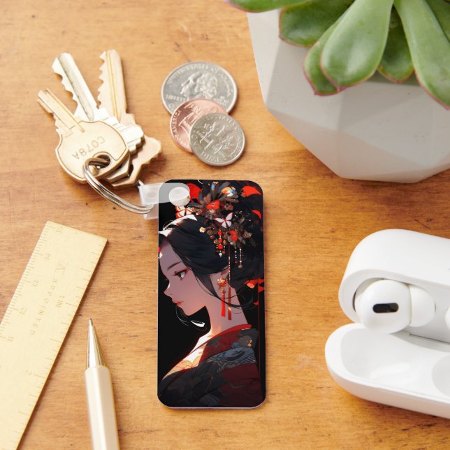 Porte-clés Belle Anime Geisha (Bureau)