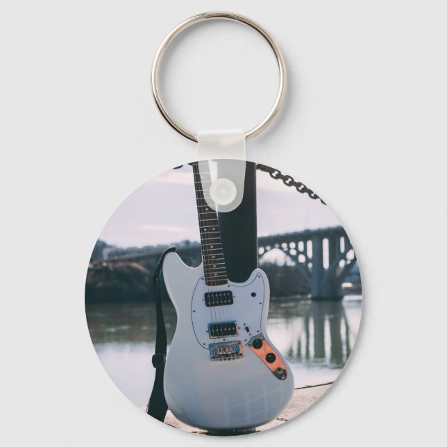 Porte-clés Belle Basse Guitare (Recto)