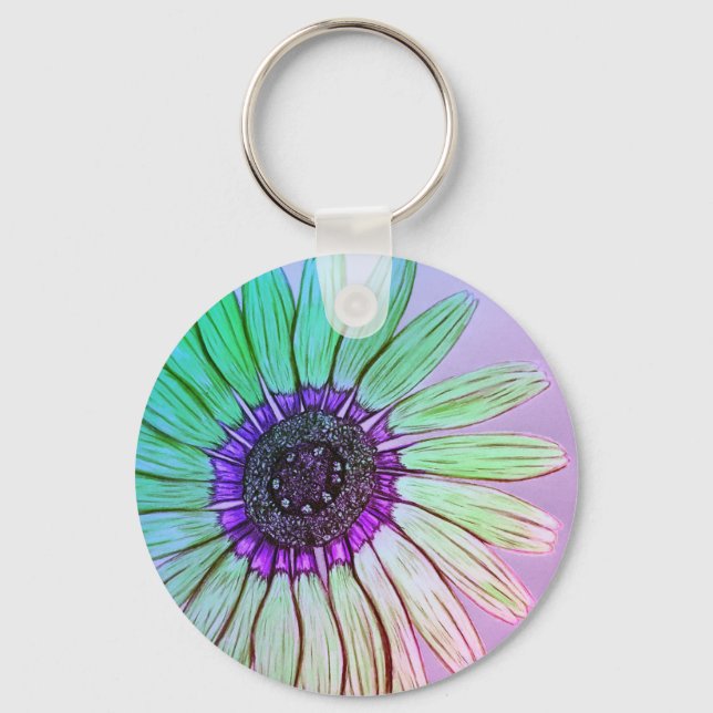 Porte-clés Belle Fleur (Recto)