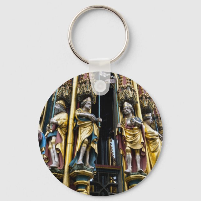 Porte-clés Belle fontaine à Nuremberg (Recto)