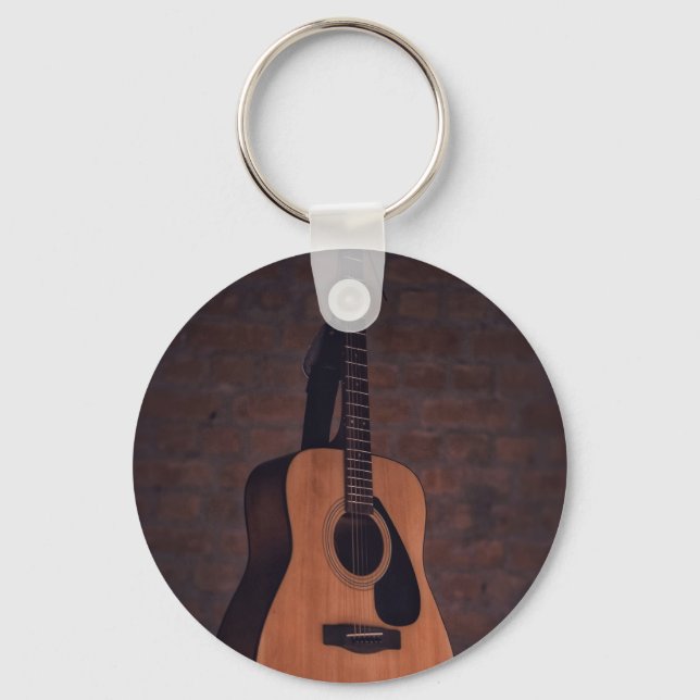 Porte-clés Belle guitare (Recto)
