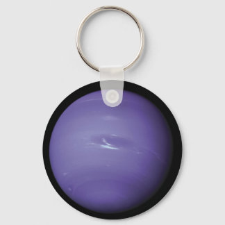 Porte-clés Belle Neptune bleue, vue de l'espace, NASA