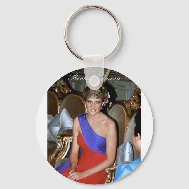 Porte-clés Belle ! Princesse Diana Thaïlande 1988 (Recto)