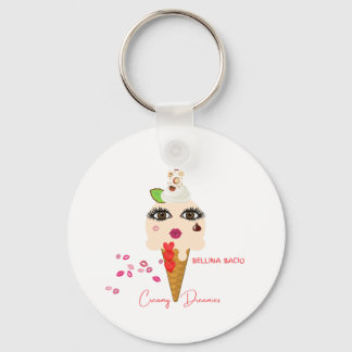 Porte-clés Bellina Bacio Creamy Dreamies Keychain