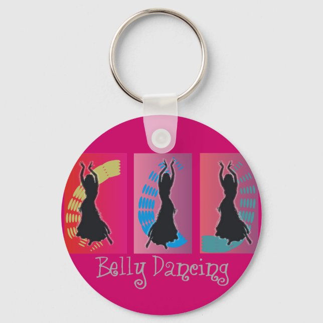 Porte-clés Belly Dancing Art Gifts (Recto)