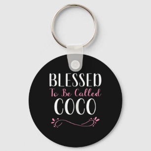 Porte-clés Béni D'Être Appelé Coco Mignonne Grand Cool